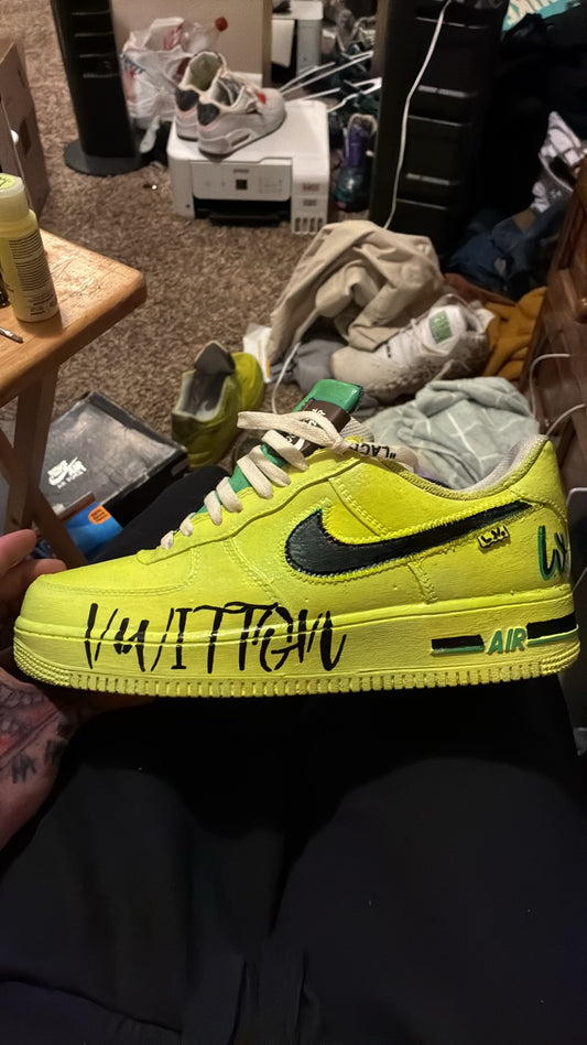 Nike Airforce 1 L.V. Glowin the dark Green